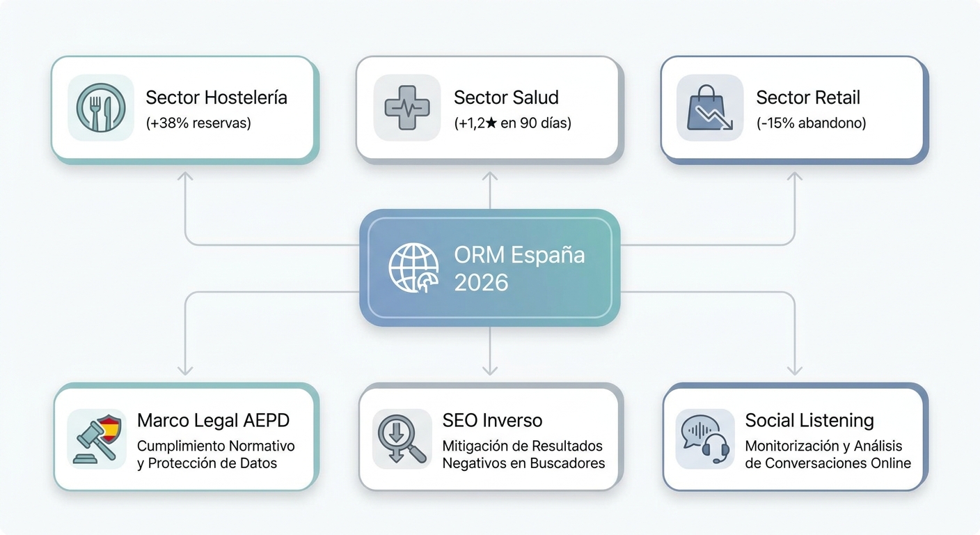 Mapa del ecosistema ORM en España: sectores, marco legal y estrategias