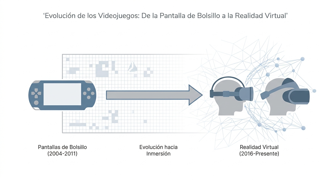 Evolución del ecosistema portátil a la realidad virtual de PlayStation